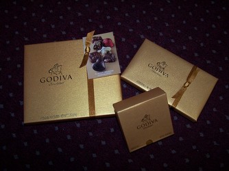 Godiva Chocolates from Backstage Florist in Richardson, Texas