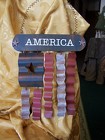 E-133 America Flag Wall Hanger 
