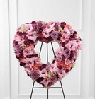 The FTD Eternal Rest(tm) Standing Heart  from Backstage Florist in Richardson, Texas