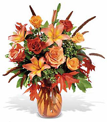 Fall Grandeur from Backstage Florist in Richardson, Texas
