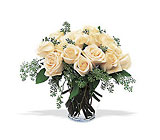 White Roses from Backstage Florist in Richardson, Texas