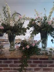 BACKSTAGE WEDDING ARRANGEMENTS from Backstage Florist in Richardson, Texas