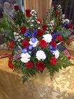 BACKSTAGE  PATRIOTIC BASKET from Backstage Florist in Richardson, Texas