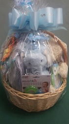 Baby Gift Basket from Backstage Florist in Richardson, Texas