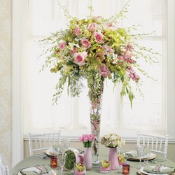 Reception Centerpiece from Backstage Florist in Richardson, Texas