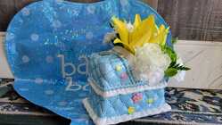 Baby Boy Musical Cart from Backstage Florist in Richardson, Texas