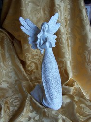 E-129 Large praying angel  from Backstage Florist in Richardson, Texas
