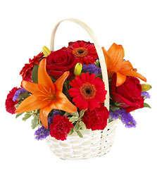 FTD Fun in the Sun Basket from Backstage Florist in Richardson, Texas