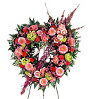 FTD Eternal Rest Heart Wreath from Backstage Florist in Richardson, Texas
