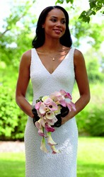 The FTD Pink Cascade Bouquet from Backstage Florist in Richardson, Texas