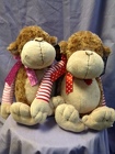 MONKEY WITH STRIPED ARMS from Backstage Florist in Richardson, Texas