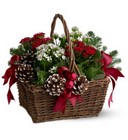 Christmas Garden Basket from Backstage Florist in Richardson, Texas
